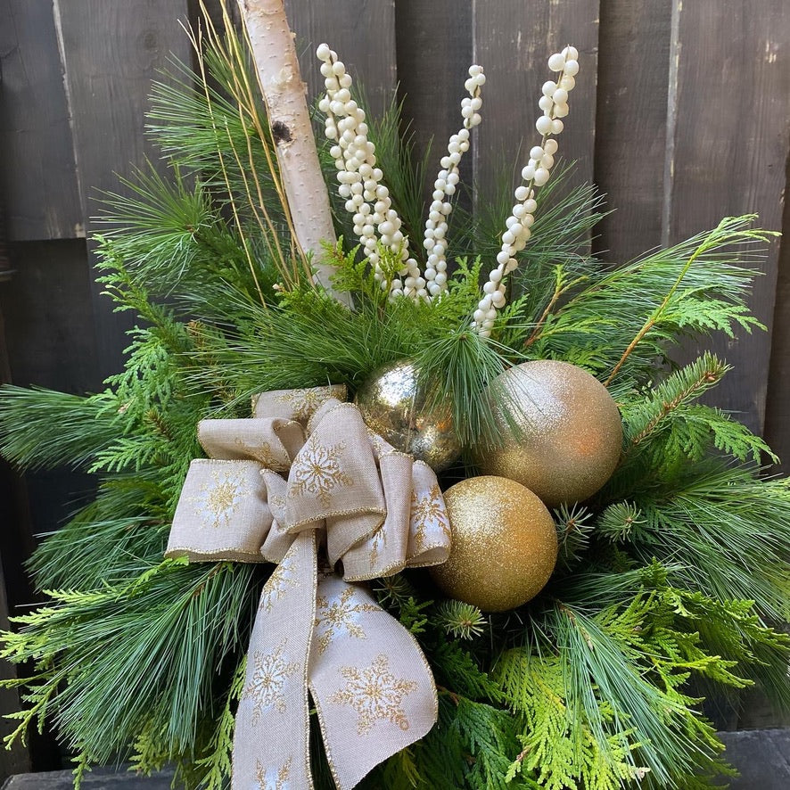 12 - Inch Planter "All That Glitters"